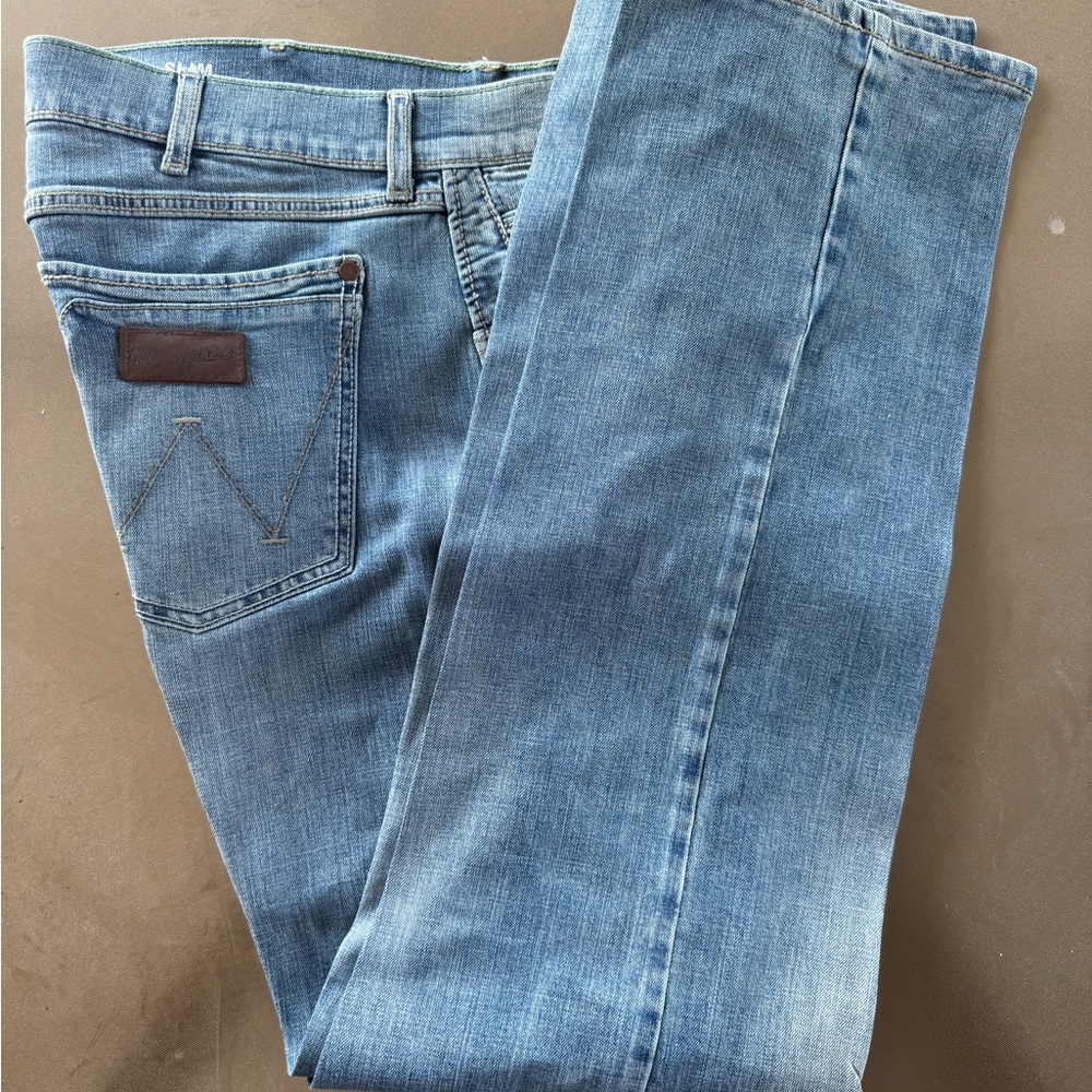 Wrangler Light Blue Straight Jeans
